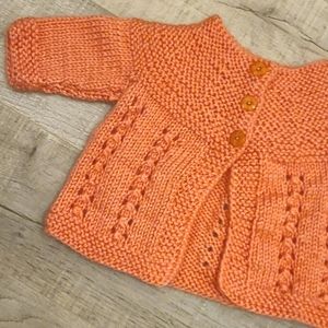 Adorable Hand Knitted Sweater